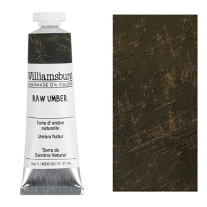 Williamsburg Handmade Oil Colors 37ml Raw Umber