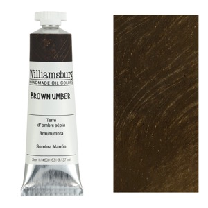 Williamsburg Handmade Oil Colors 37ml Brown Umber