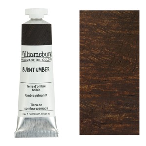 Williamsburg Handmade Oil Colors 37ml Burnt Umber