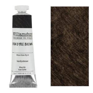 Williamsburg Handmade Oil Colors 37ml Van Dyke Brown