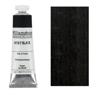Williamsburg Handmade Oil Colors 37ml Ivory Black