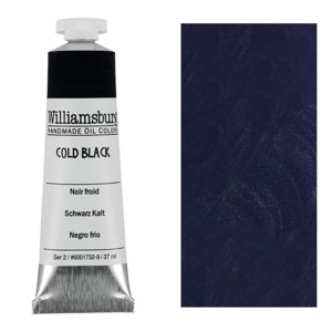 Williamsburg Handmade Oil Colors 37ml Cold Black