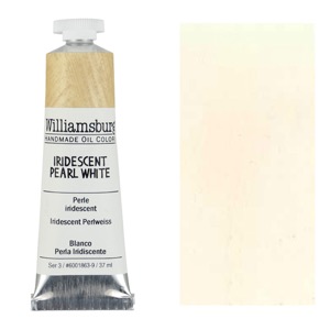 Williamsburg Handmade Oil Colors 37ml Iridescent Pearl White