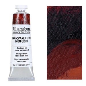 Williamsburg Handmade Oil Colors 37ml Transparent Red Iron Oxide