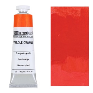 Williamsburg Handmade Oil Colors 37ml Pyrrole Orange