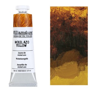 Williamsburg Handmade Oil Colors 37ml Nickel Azo Yellow