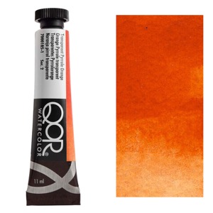 QoR Modern Watercolor 11ml Transparent Pyrrole Orange
