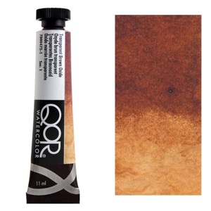QoR Modern Watercolor 11ml Transparent Brown Oxide
