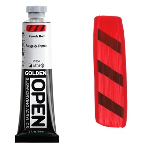 Golden OPEN Slow-Drying Acrylics 2oz Pyrrole Red