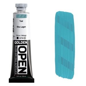 Golden OPEN Slow-Drying Acrylics 2oz Teal