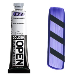 Golden OPEN Slow-Drying Acrylics 2oz Ultramarine Violet