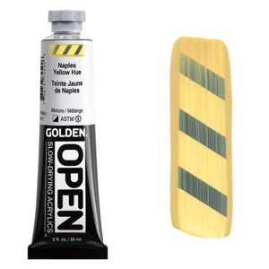Golden OPEN Slow-Drying Acrylics 2oz Naples Yellow Hue
