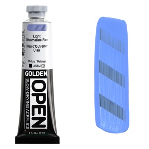 Golden OPEN Slow-Drying Acrylics 2oz Light Ultramarine Blue