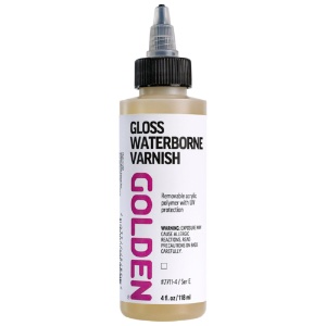 Golden Artist Colors Waterborne Varnish 4oz Gloss