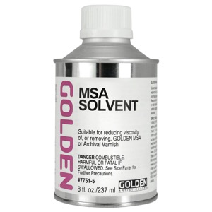 Golden Artist Colors MSA Solvent 8oz