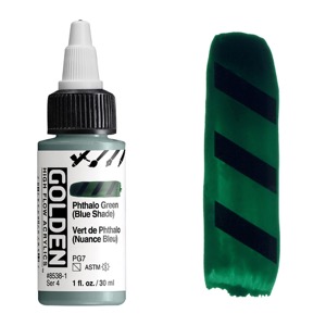 Golden High Flow Acrylics 1oz Phthalo Green (Blue Shade)