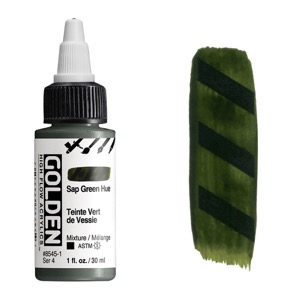 Golden High Flow Acrylics 1oz Sap Green Hue