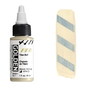 Golden High Flow Acrylics 1oz Titan Buff