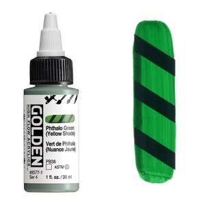 Golden High Flow Acrylics 1oz Phthalo Green (Yellow Shade)