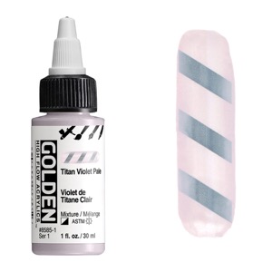 Golden High Flow Acrylics 1oz Titan Violet Pale