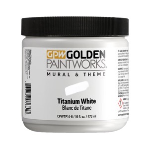 Golden Paintworks Mural & Theme Paint 16oz Titanium White
