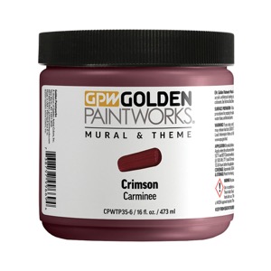 Golden Paintworks Mural & Theme Paint 16 oz Crimson