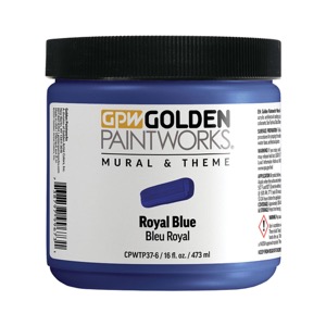 Golden Paintworks Mural & Theme Paint 16oz Royal Blue