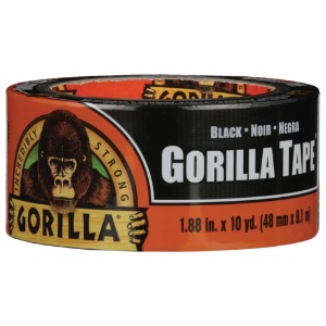Gorilla Tape 1.88"x10yd Black