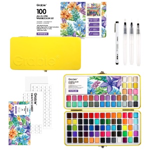 Grabie All-in-One Premium Watercolor 100 Set
