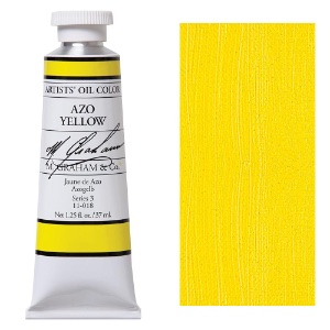 Graham Artists' Oil Color 37ml - Azo Yellow