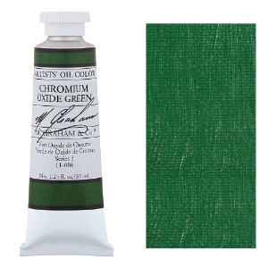 Graham Oil 37ml Chrmium Oxide Green