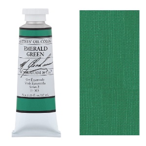 M. Graham Artists' Oil Color 37ml Emerald Green