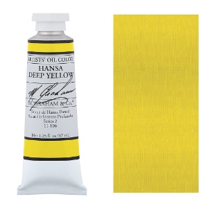 M. Graham Artists' Oil Color 37ml Hansa Yellow Deep
