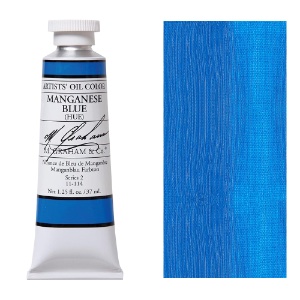 M. Graham Artists' Oil Color 37ml Manganese Blue Hue