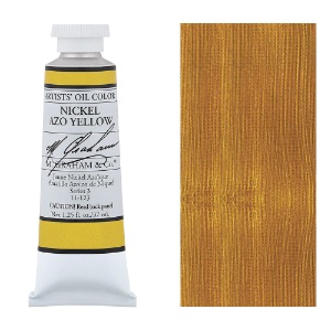 M. Graham Artists' Oil Color 37ml Nickel Azo Yellow