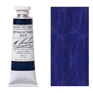 M. Graham Artists' Oil Color 37ml Phthalocyanine Blue
