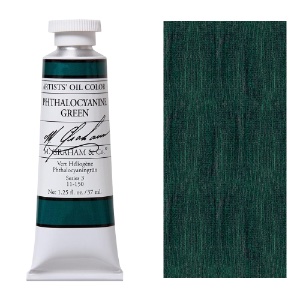 M. Graham Artists' Oil Color 37ml Phthalocyanine Green