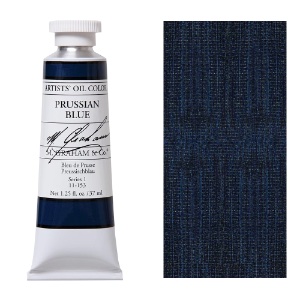 M. Graham Artists' Oil Color 37ml Prussian Blue