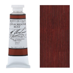 M. Graham Artists' Oil Color 37ml Quinacridone Rust