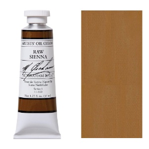 M. Graham Artists' Oil Color 37ml Raw Sienna