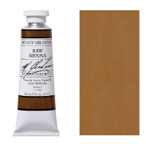 M. Graham Artists' Oil Color 37ml Raw Sienna