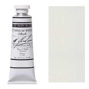 M. Graham Artists' Oil Color 37ml Titanium White-Alkyd