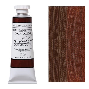 M. Graham Artists' Oil Color 37ml Transparent Red Iron Oxide