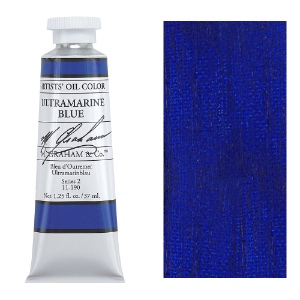 M. Graham Artists' Oil Color 37ml Ultramarine Blue