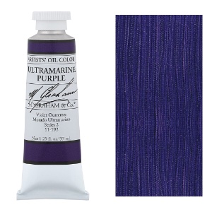 M. Graham Artists' Oil Color 37ml Ultramarine Purple