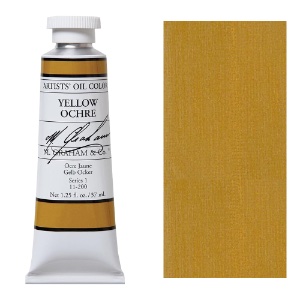 M. Graham Artists' Oil Color 37ml Yellow Ochre