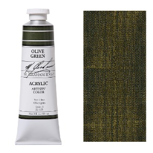 M. Graham Acrylic Artists' Color 59ml Olive Green