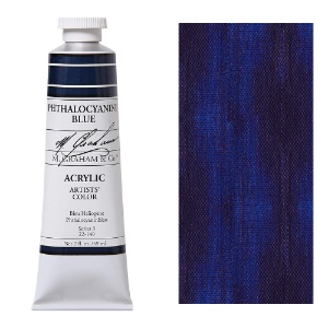 M. Graham Acrylic Artists' Color 59ml Phthalocyanine Blue