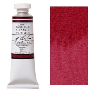 M. Graham Artists' Watercolor 15ml Alizarin Crimson