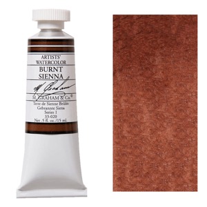 M. Graham Artists' Watercolor 15ml Burnt Sienna